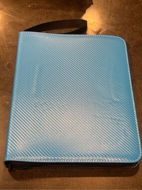 Blue Trading Card Binder 9 Pocket – 900 Card Slots